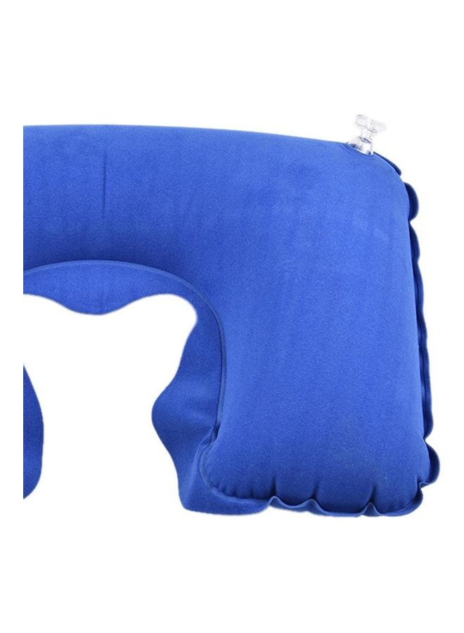 وسادة لدعم الرقبة للسفر أزرق ملكي - Image 3