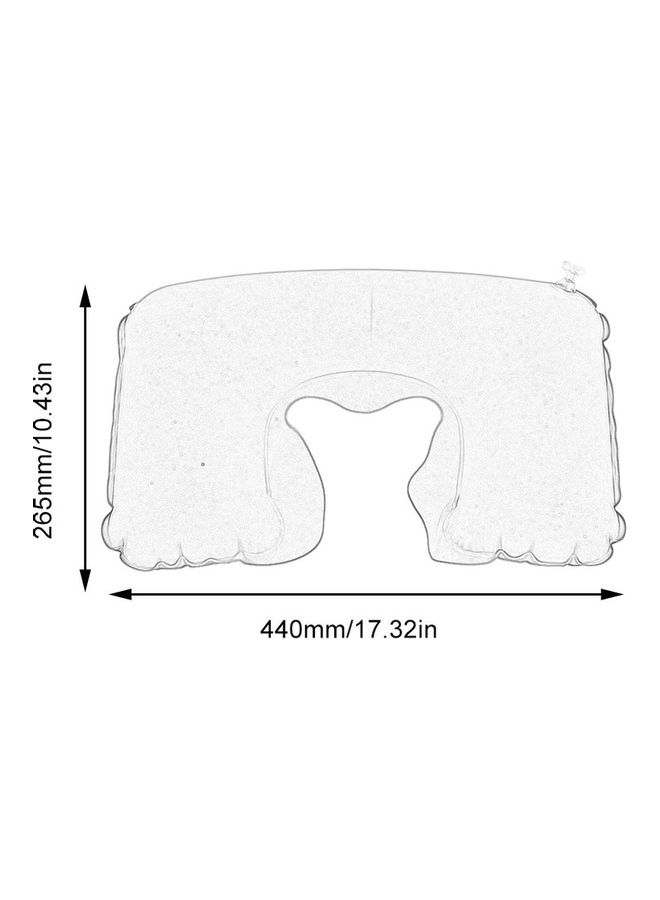 وسادة لدعم الرقبة للسفر أزرق ملكي - Image 2