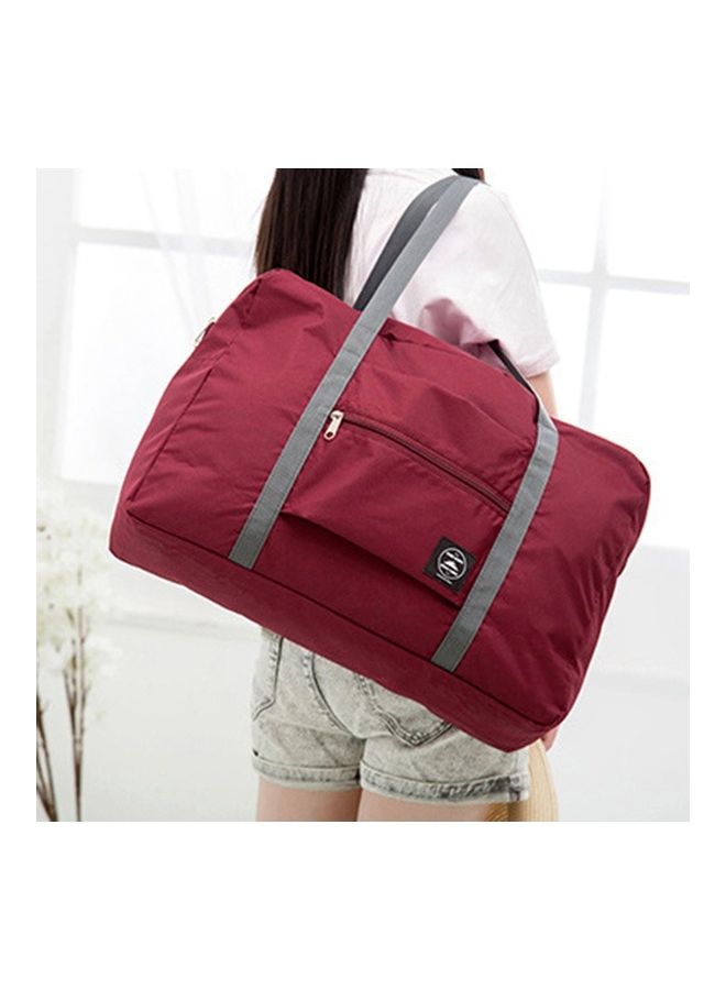 Generic - Foldable Travel Bag Wine Red - Image 1