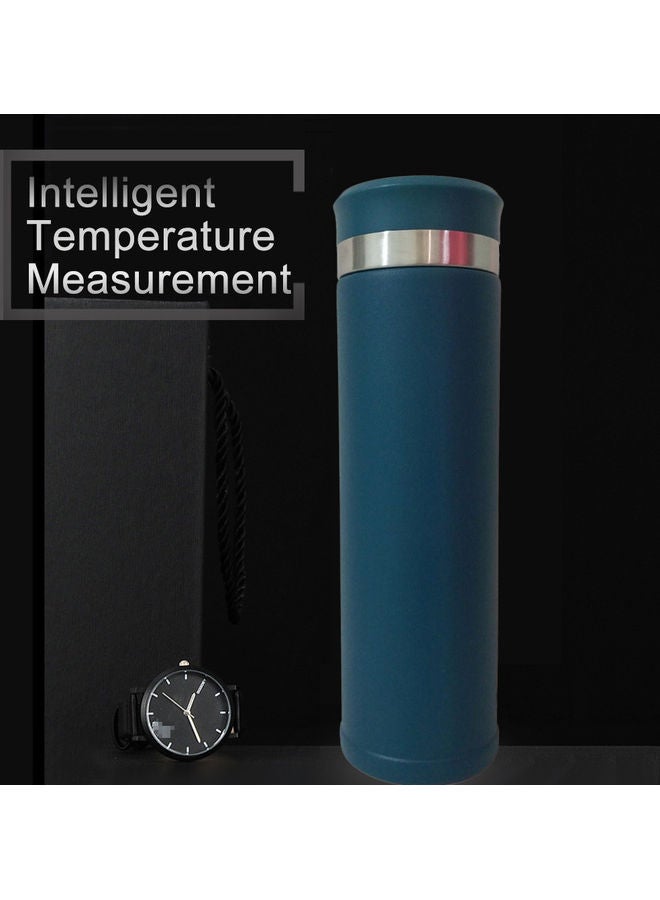 Stainless Steel Vacuum Water Bottle Blue  - Image 4