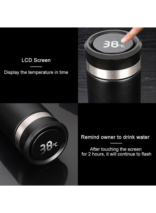 Stainless Steel Vacuum Water Bottle Blue  - Image 5