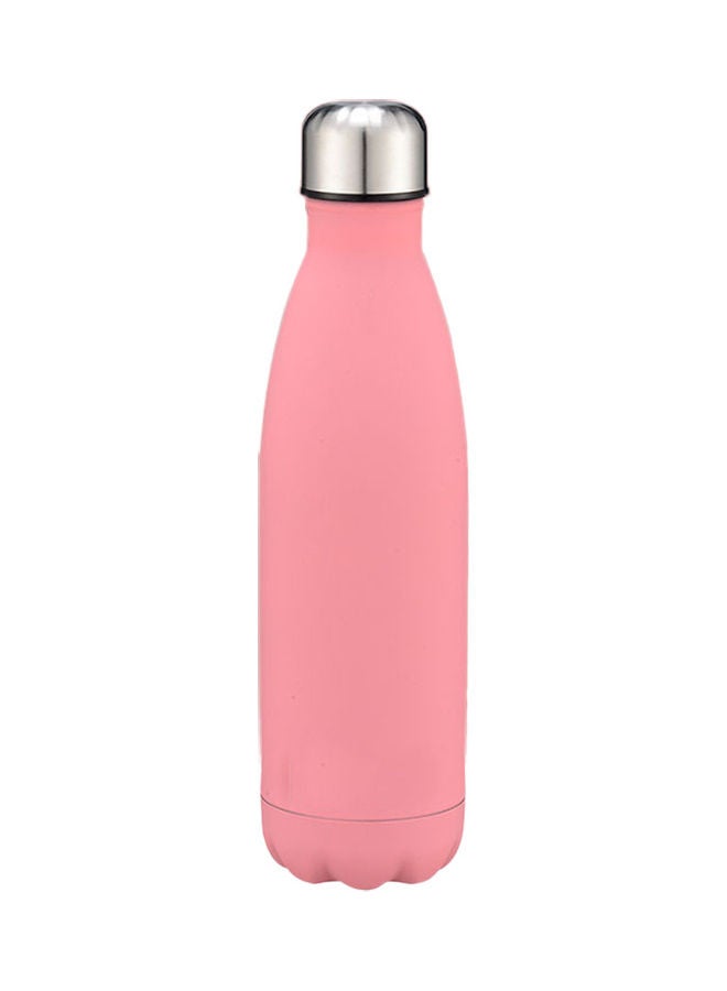 Stainless Steel Vacuum Water Bottle Pink  - Image 2