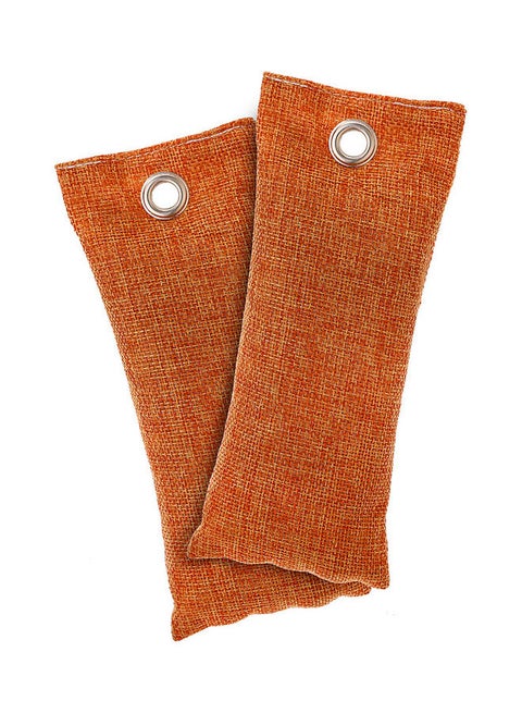 2 Piece Air Purifying Bag multicolour 19x6x8cm