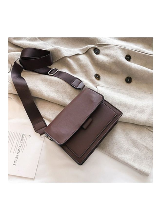 Generic - Retro Fashion One-Shoulder Bag Light Brown - Image 1