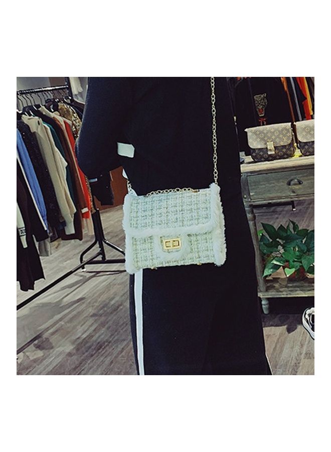 Generic - Chain Shoulder Bag White - Image 1
