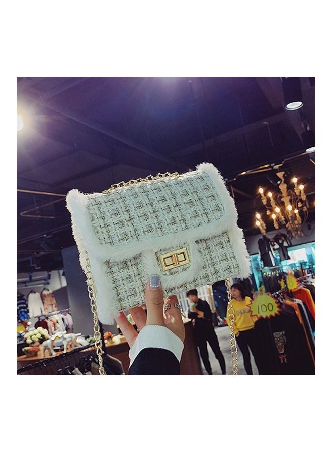 Generic - Chain Shoulder Bag White - Image 1