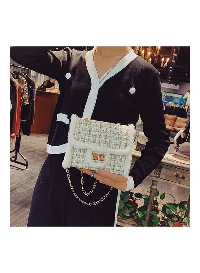 Generic - Chain Shoulder Bag White - Image 1