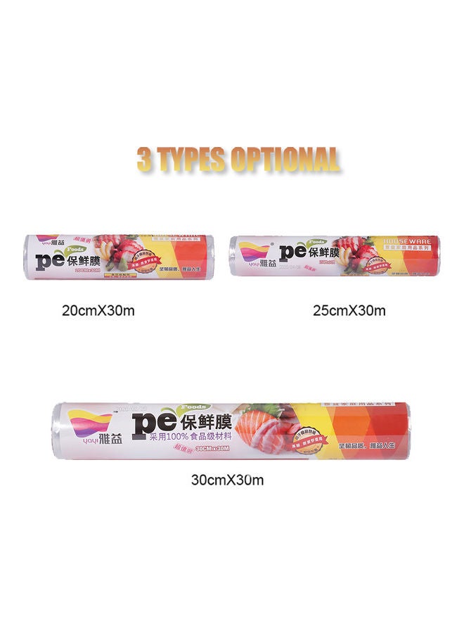Roll Wrapper Food Wrap Clear 20.5 x 5.5cm  - Image 4