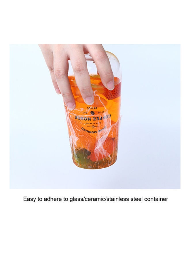 Roll Wrapper Food Wrap Clear 20.5 x 5.5cm  - Image 5