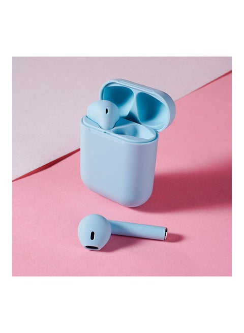TWS Bluetooth Earbuds With Charging Case Blue