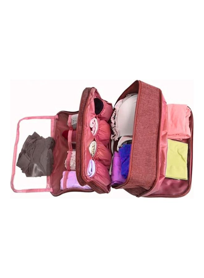 Small Size Clothes Storage Bag Red  - Image 3