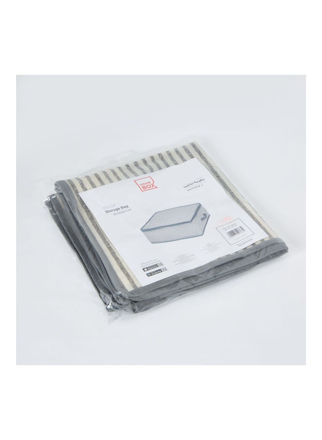 هوم بوكس شنطة تخزين من إيبيس - 46x46x20.5 سم بيج / رمادي 46 x 20سم - Image 2