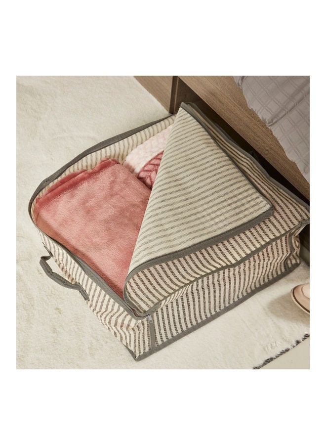 هوم بوكس شنطة تخزين من إيبيس - 46x46x20.5 سم بيج / رمادي 46 x 20سم - Image 1