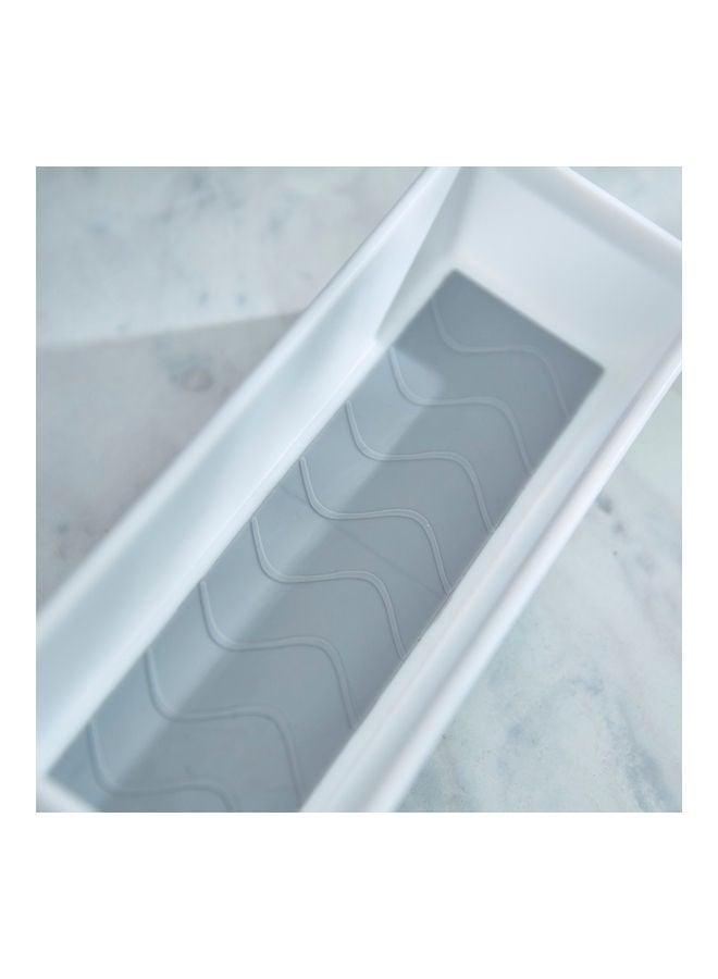 Home Box Omega Anti-Skid Organiser White 8.6x24.4x36.3cm  - Image 2