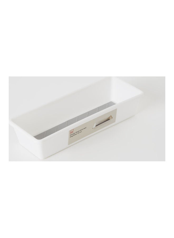 Home Box Omega Anti-Skid Organiser White 8.6x24.4x36.3cm  - Image 4