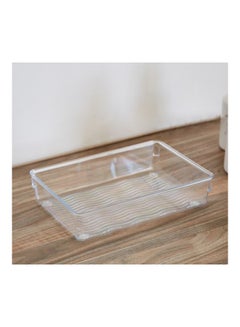 Omega Drawer Organiser Clear 23x5.1x15.2cm