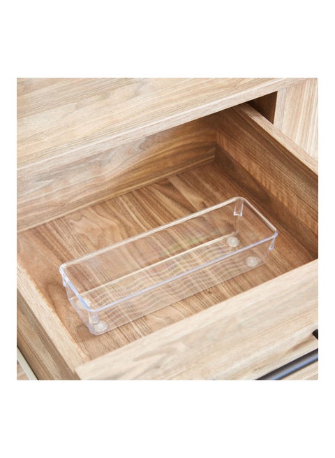 Omega Small Kitchen Organiser Clear 25x5.1x8.1cm