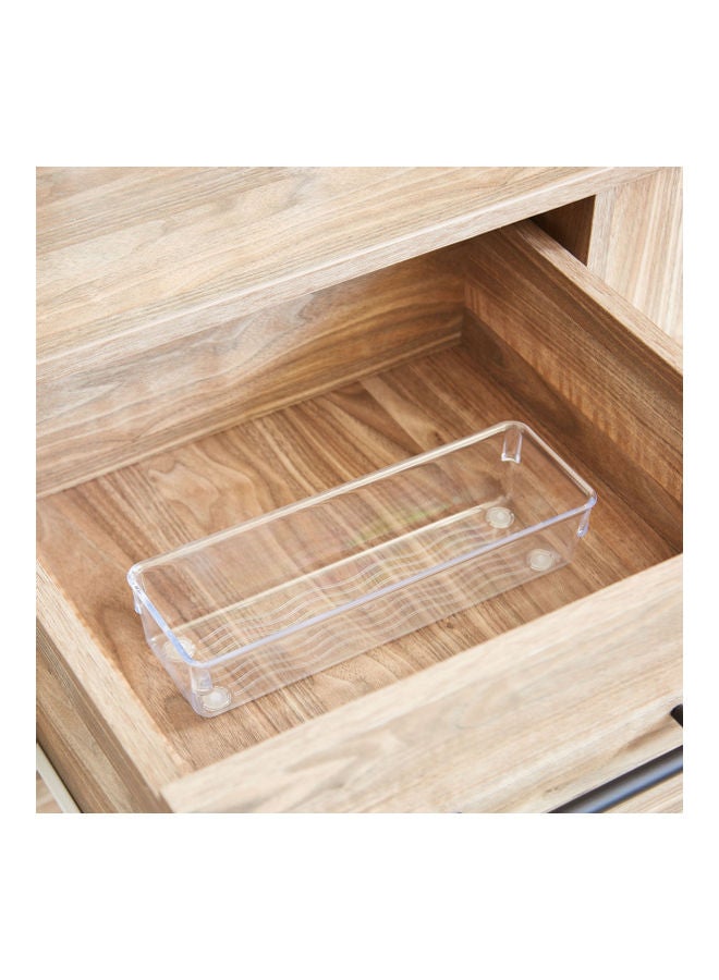 Home Box Omega Small Kitchen Organiser Clear 25x5.1x8.1cm  - Image 1