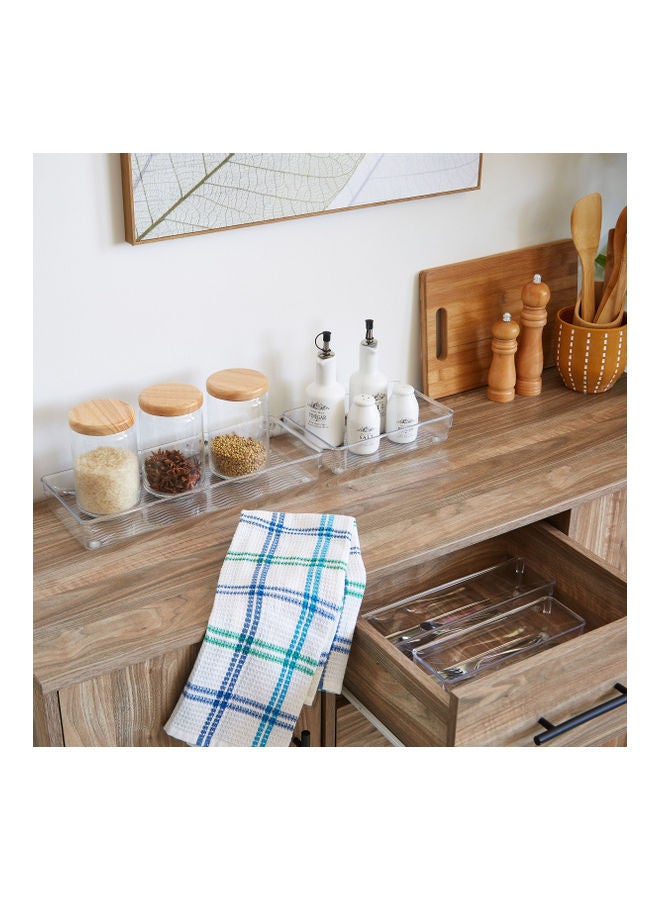 Home Box - Omega Drawer Organiser Clear 23x5.1x15.2cm - Image 1