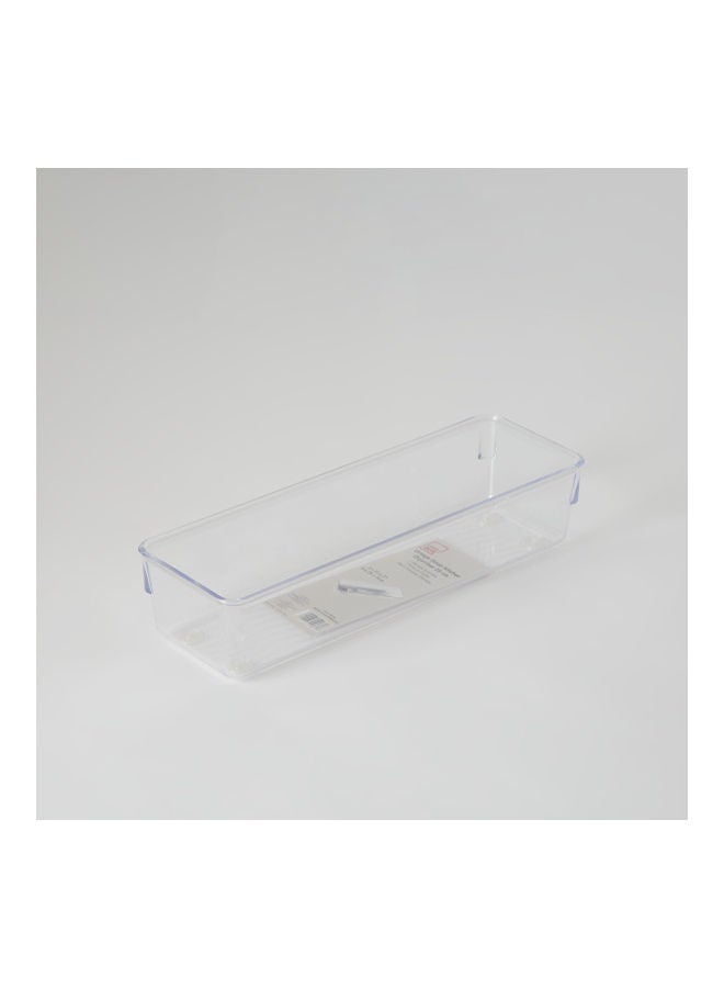 Home Box Omega Small Kitchen Organiser Clear 25x5.1x8.1cm  - Image 4