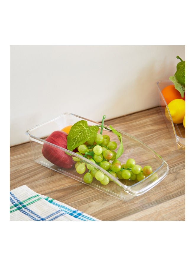 هوم بوكس منظم ثلاجة من تشكيلة أوميجا شفاف 15سم - Image 1