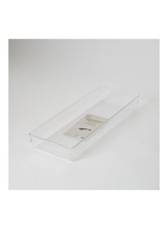 Home Box Omega Storage Organiser Clear 38.1x5.1x15.2cm  - Image 2