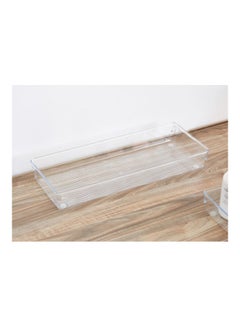 Home Box Omega Storage Organiser Clear 38.1x5.1x15.2cm  - Image 3