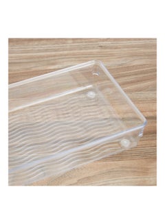 Home Box Omega Storage Organiser Clear 38.1x5.1x15.2cm  - Image 4