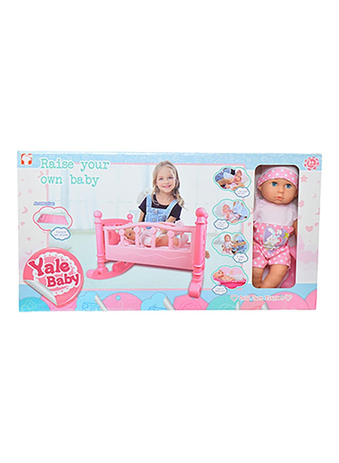 Yale YL2001C 3 in 1 Doll Playset with Bed - Image 1