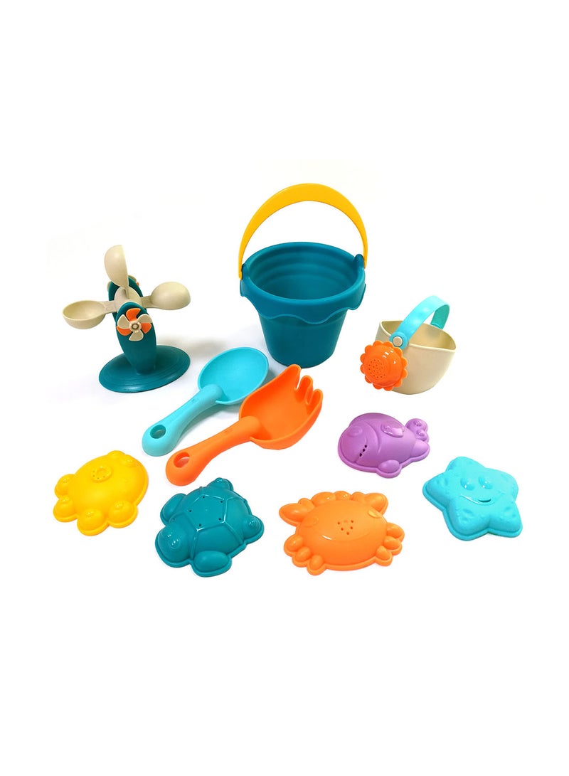 HUANGER Soft Plastic Water Bath Toys (10pcs) - Image 1