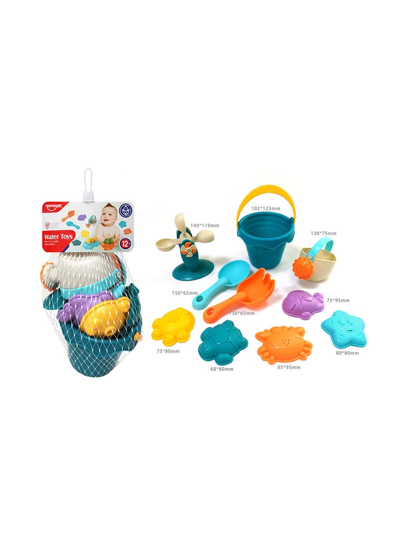 HUANGER Soft Plastic Water Bath Toys (10pcs) - Image 2