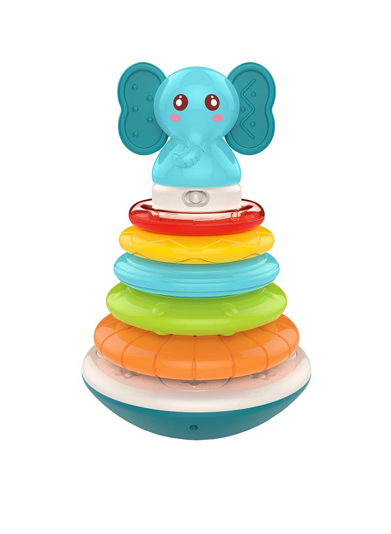 HUANGER Musical Stacking Rings with light  - Image 1