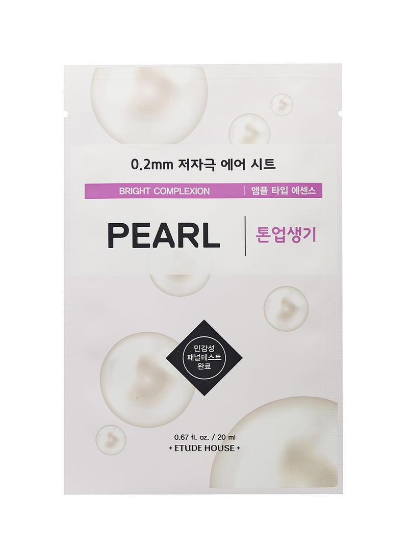 ETUDE HOUSE 0.2 Therapy Air Sheet Mask - Pearl 20ml  - Image 1