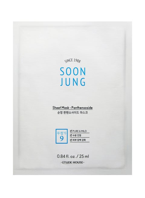 SoonJung Sheet Mask-Panthensoside 25ml