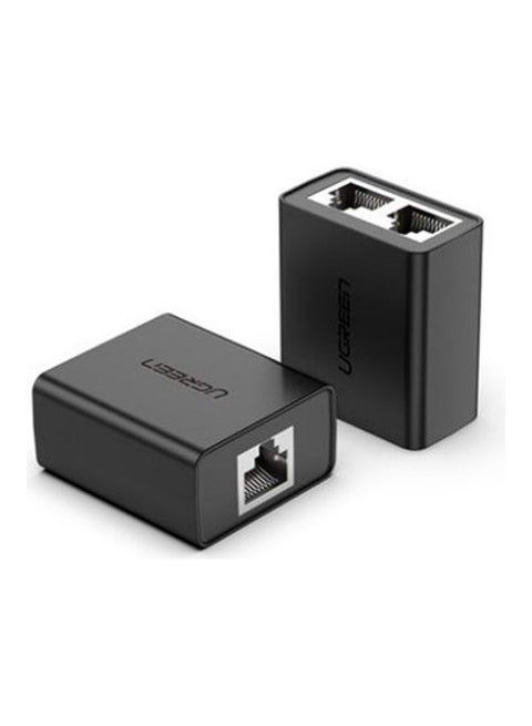 2-Piece Splitter Adapter Set Black