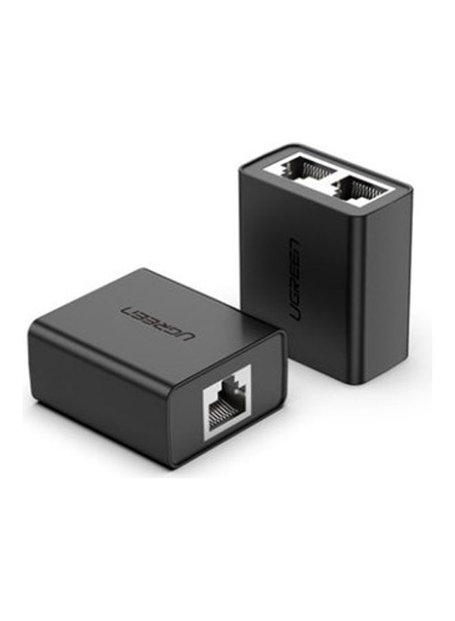 Ugreen - 2-Piece Splitter Adapter Set Black - Image 1