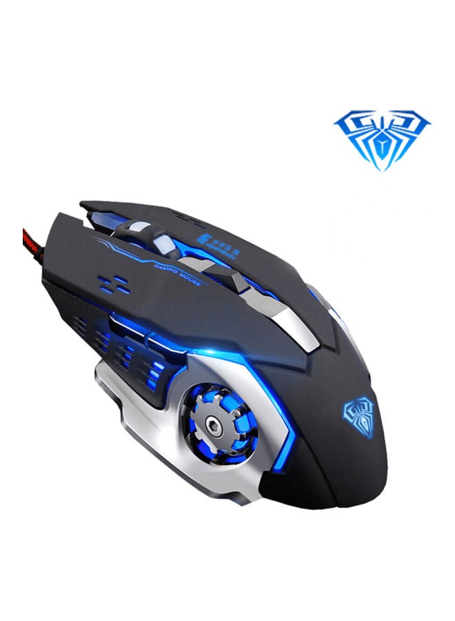 aula Aula Professional Led Macro Gaming Pro Wired Optical Mice N43128793A