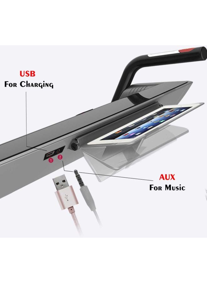 PowerMax Fitness Motorized Modern Treadmill 149x79x28cm  - Image 5