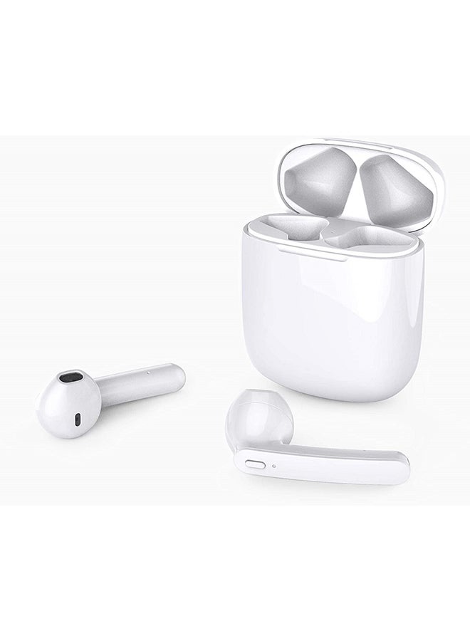 My Candy - Switch True Bluetooth Wireless Earbuds With Charing Case and Touch Control White - Image 1