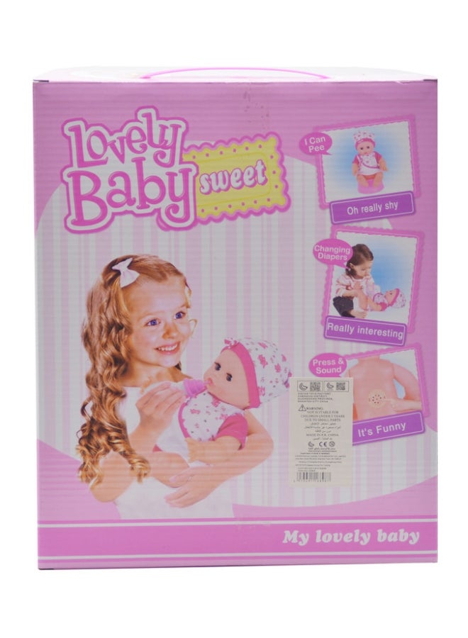 Lovely Baby Sweet Doll Cute, Realistic Durable And Sturdy Vibrant Colors 31x25x10cm - Image 2