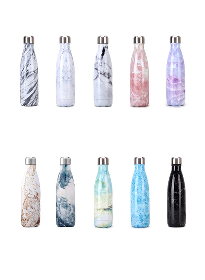 Generic - Vacuum Insulated Double Wall Stainless Steel Water Bottle Pink 28x7.5cm - Image 1