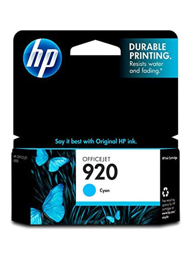 HP OfficeJet Ink Cartridge Cyan - Image 2