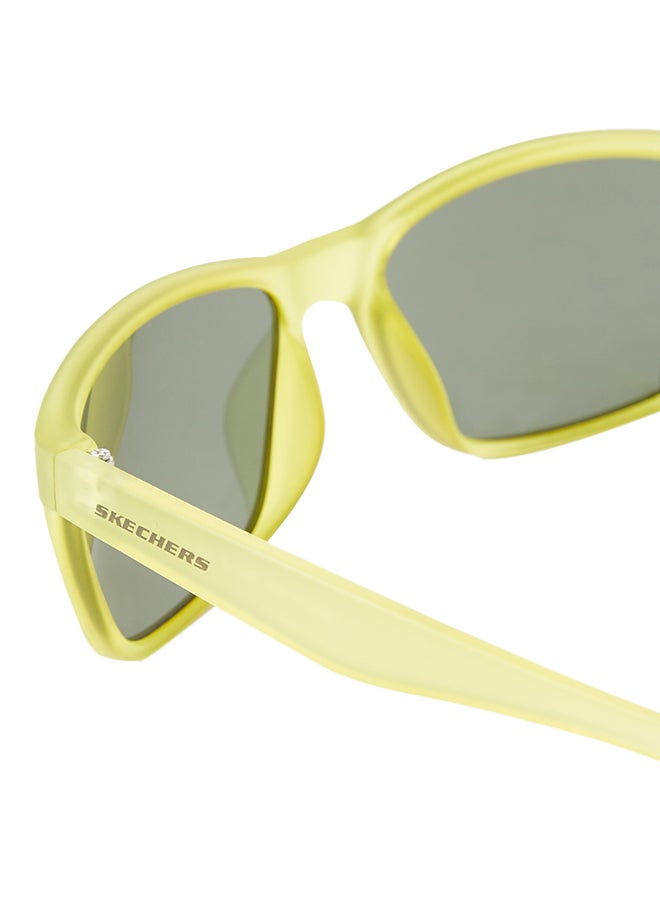 SKECHERS Men's Full Rimmed Square Sunglasses - Lens Size: 56 mm - Image 2