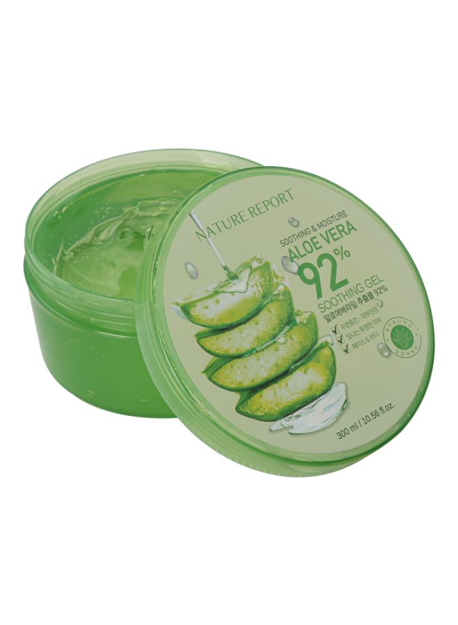 NATURE REPORT - Aloe Vera Soothing Gel Green 300ml - Image 1