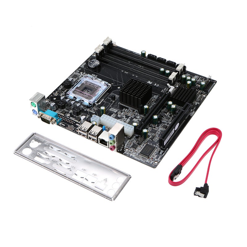 Generic - Motherboard Mainboard Chipset SATA Port Socket Multicolour - Image 1