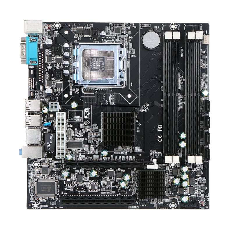 Generic - Motherboard Mainboard Chipset SATA Port Socket Multicolour - Image 1