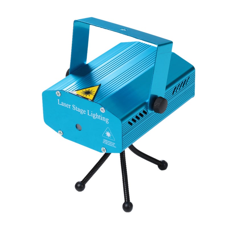 Mini LED Laser Projector Light Blue/Black  - Image 3