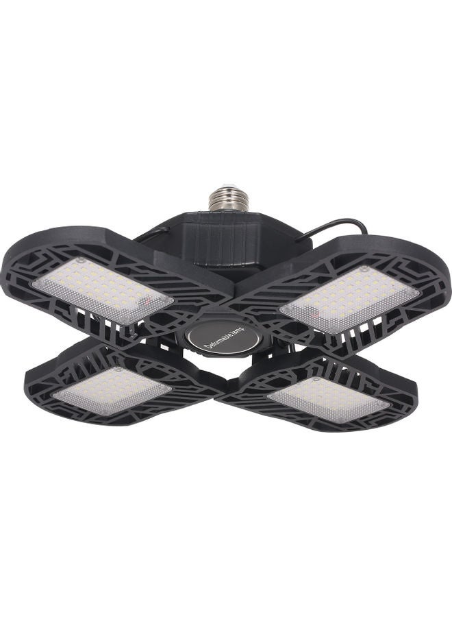 Generic - Foldable LED Ceiling Light Black - Image 1
