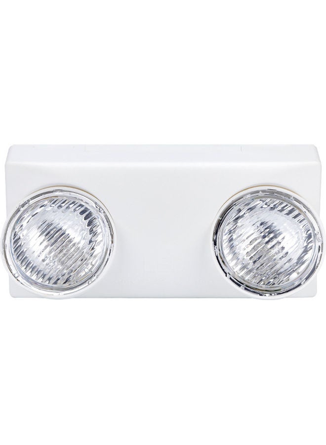 Two Head LED Emergency Light White 31.00x9.00x15.00cm - v1608192482/N43132772A_1