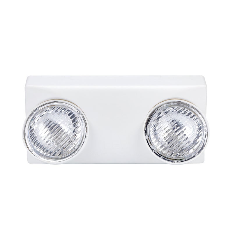 Two Head LED Emergency Light White 31.00x9.00x15.00cm